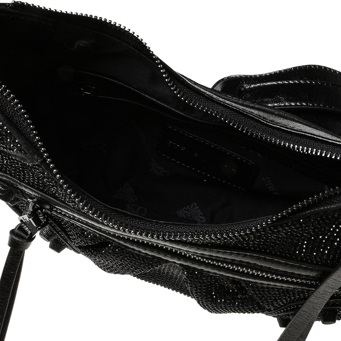 GLOW BAG BLACK RHINESTONES sold by Steve Madden product image thumbnail 5