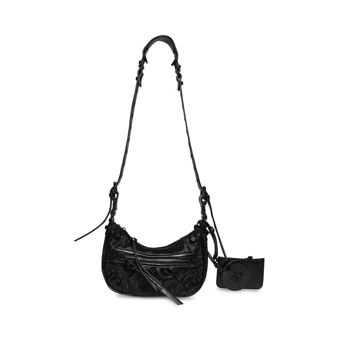 GLOW BAG BLACK RHINESTONES sold by Steve Madden