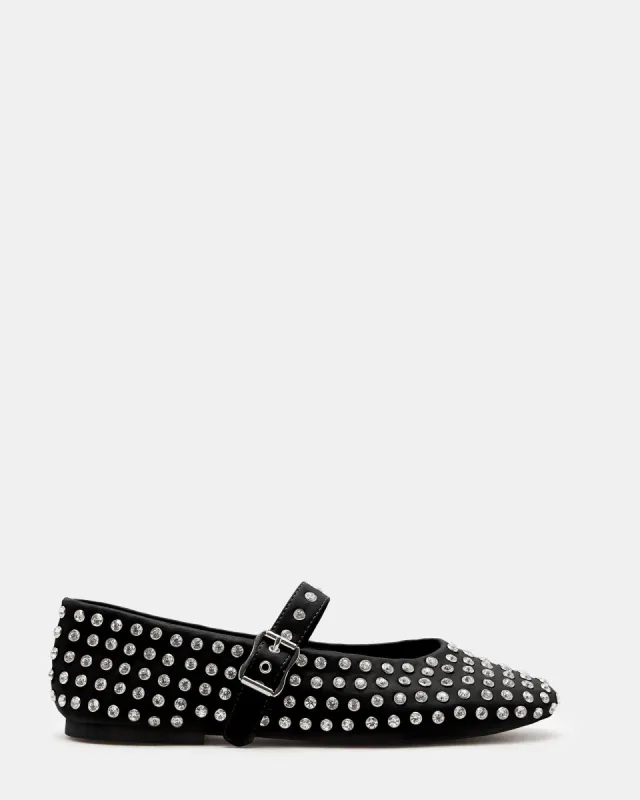 VINCINT BLACK RHINESTONES sold by Steve Madden