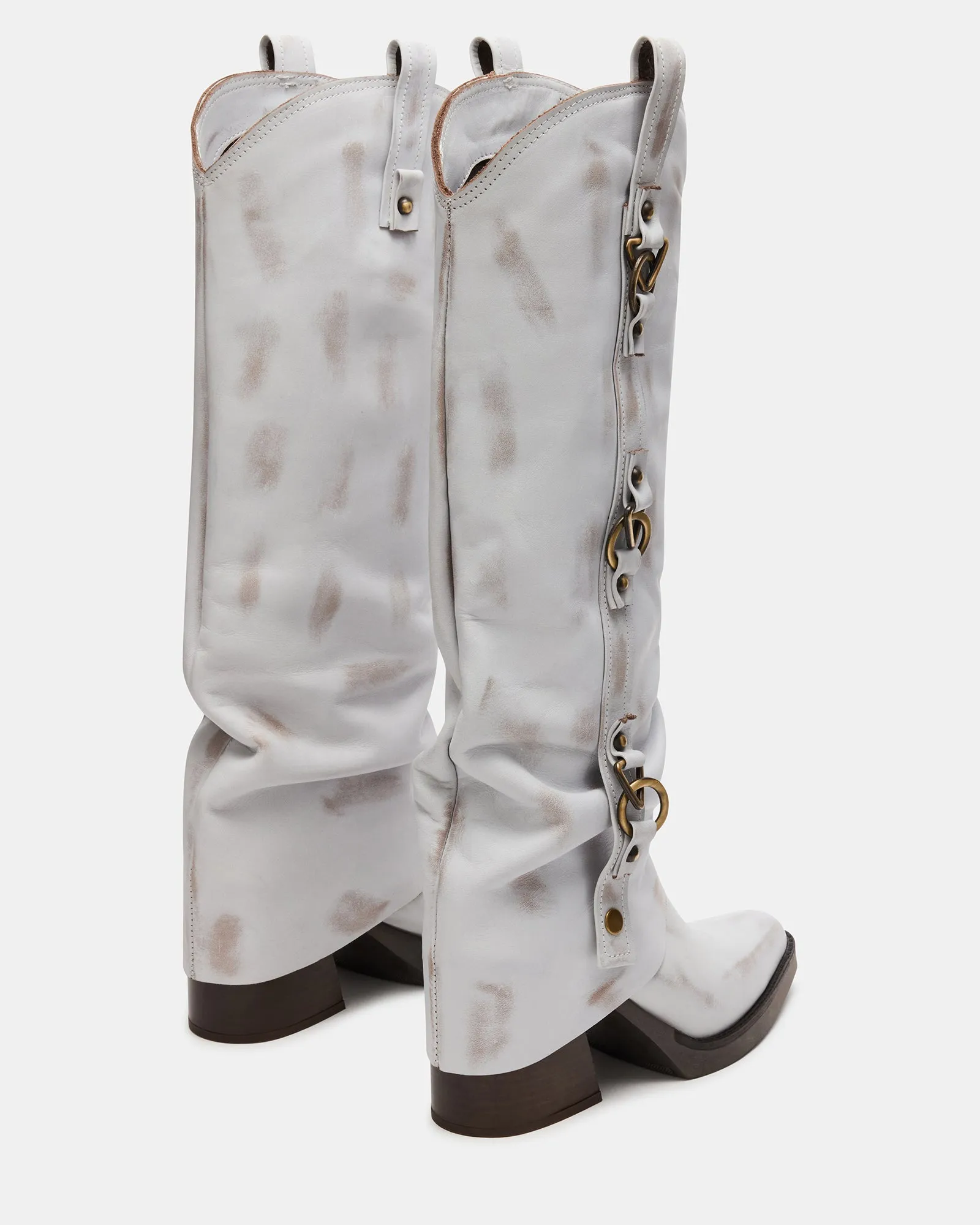 JETT WHITE LEATHER sold by Steve Madden product image thumbnail 5