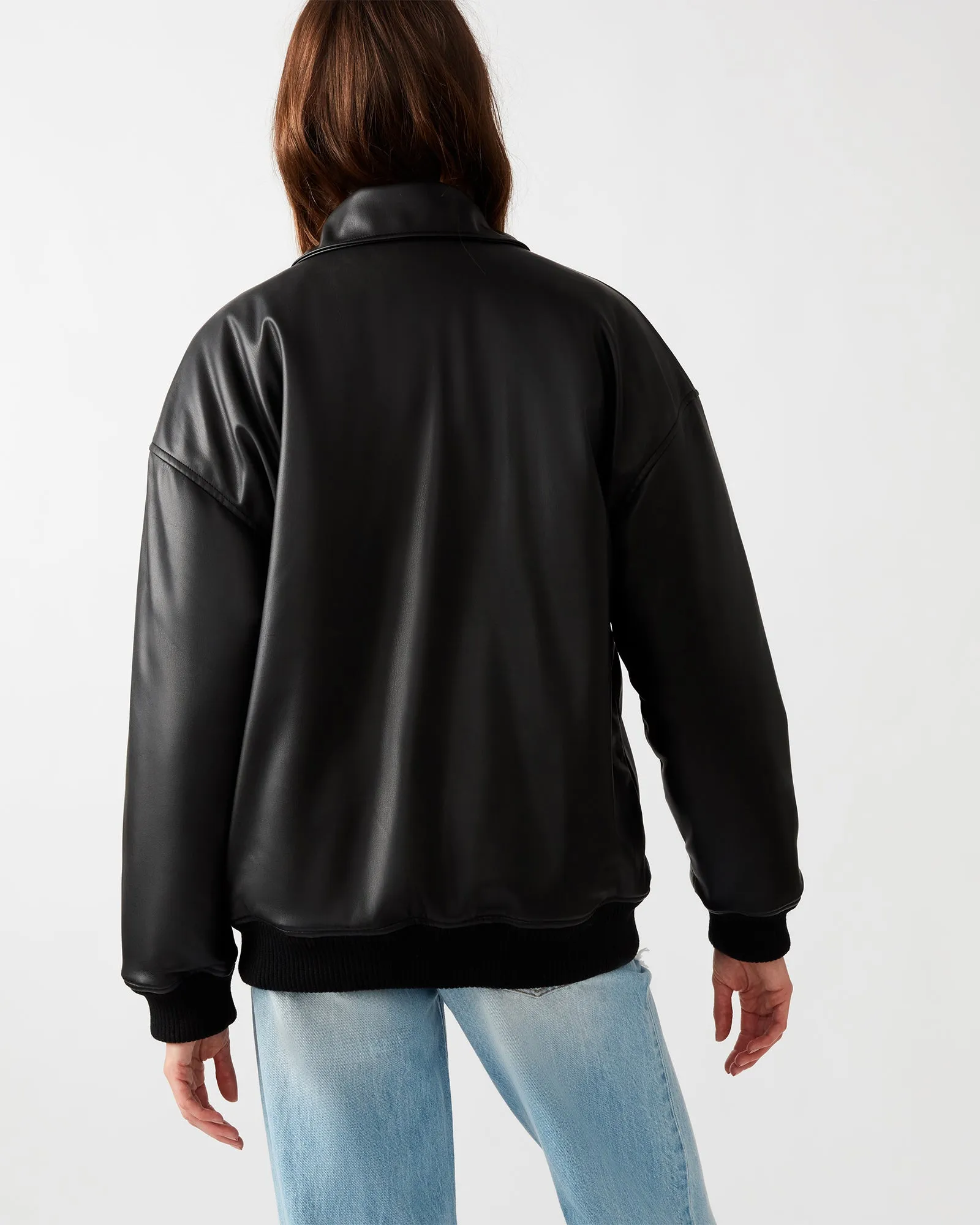 FIORELLA JACKET BLACK sold by Steve Madden product image thumbnail 3