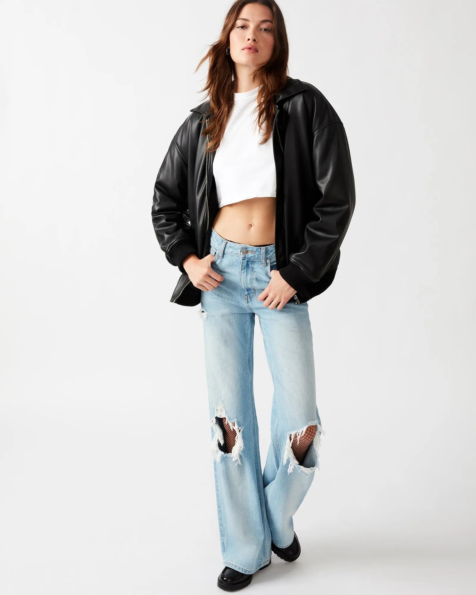 FIORELLA JACKET BLACK sold by Steve Madden