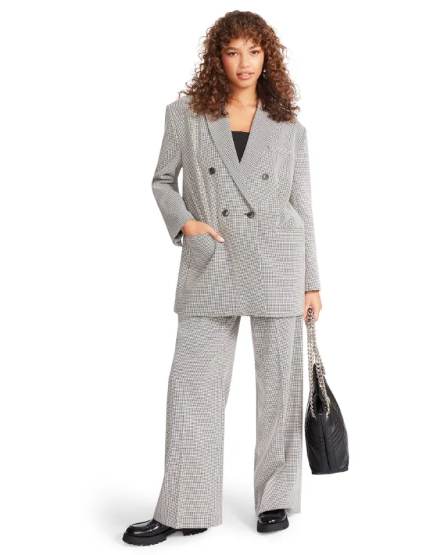 ISABELLA PLAID BLAZER BLACK sold by Steve Madden