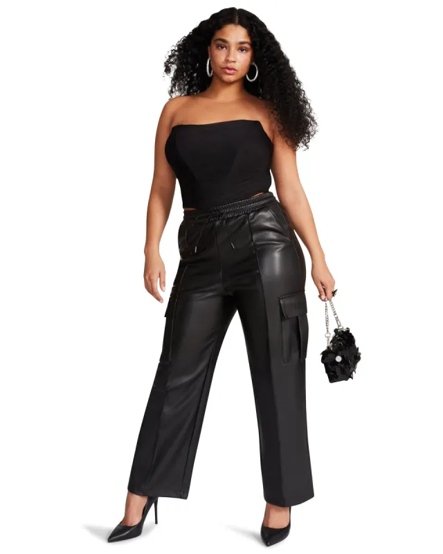 KOURT PANT BLACK sold by Steve Madden