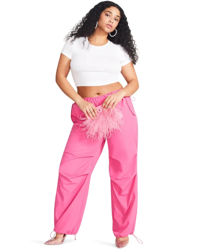 PIA PARACHUTE PANT PINK sold by Steve Madden