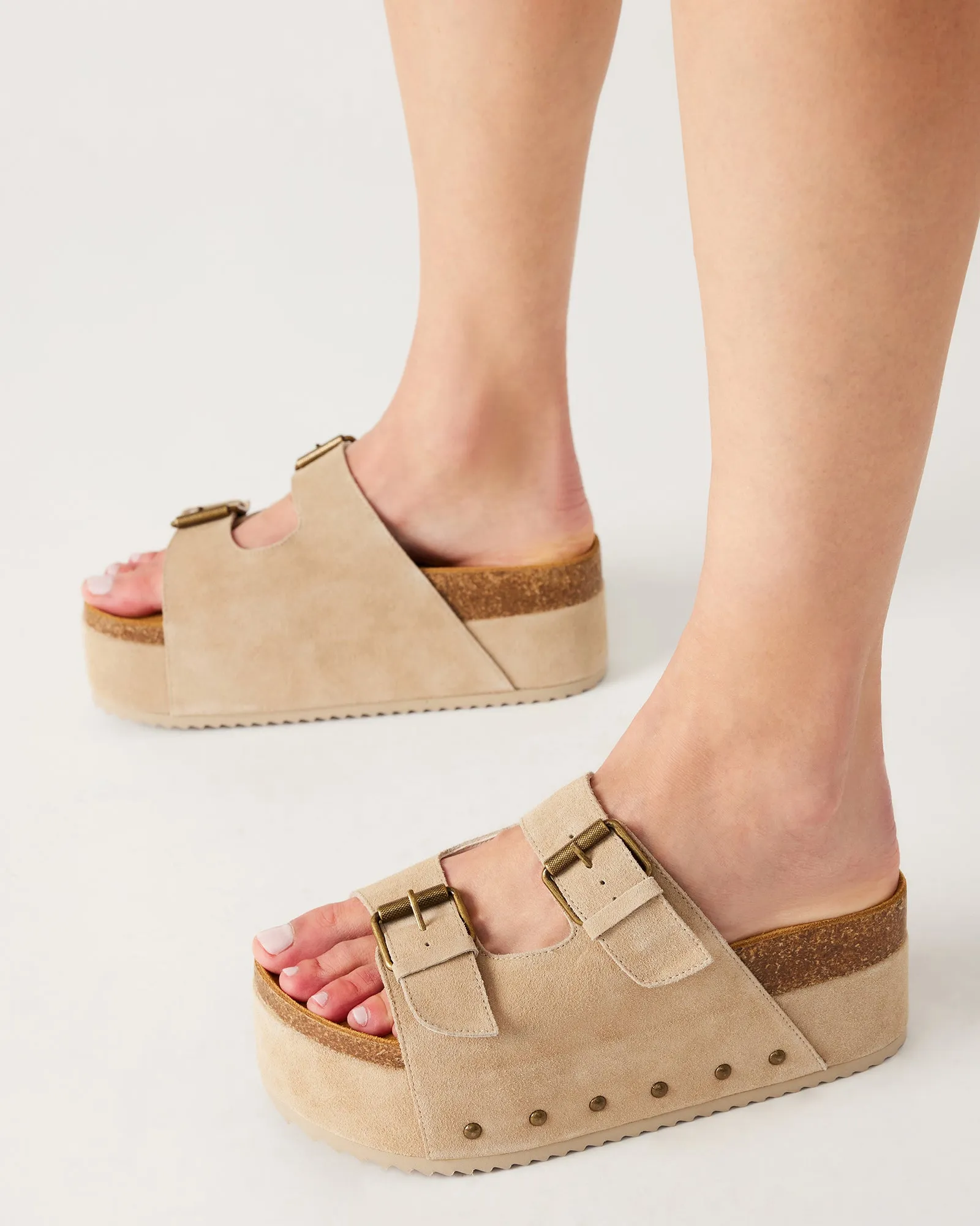KALI TAUPE SUEDE sold by Steve Madden product image thumbnail 2