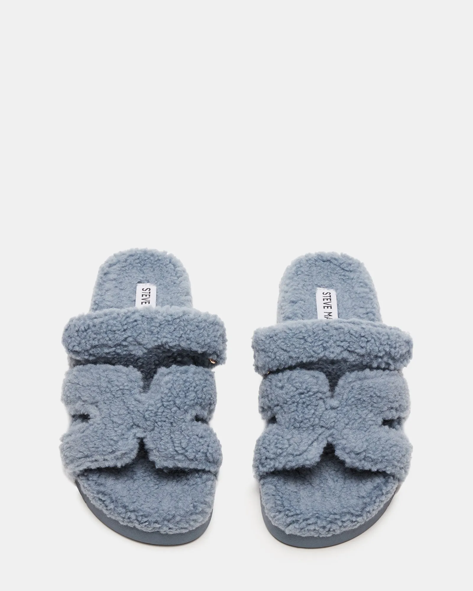 MAYVEN FAUX SHEARLING BLUE sold by Steve Madden product image thumbnail 5