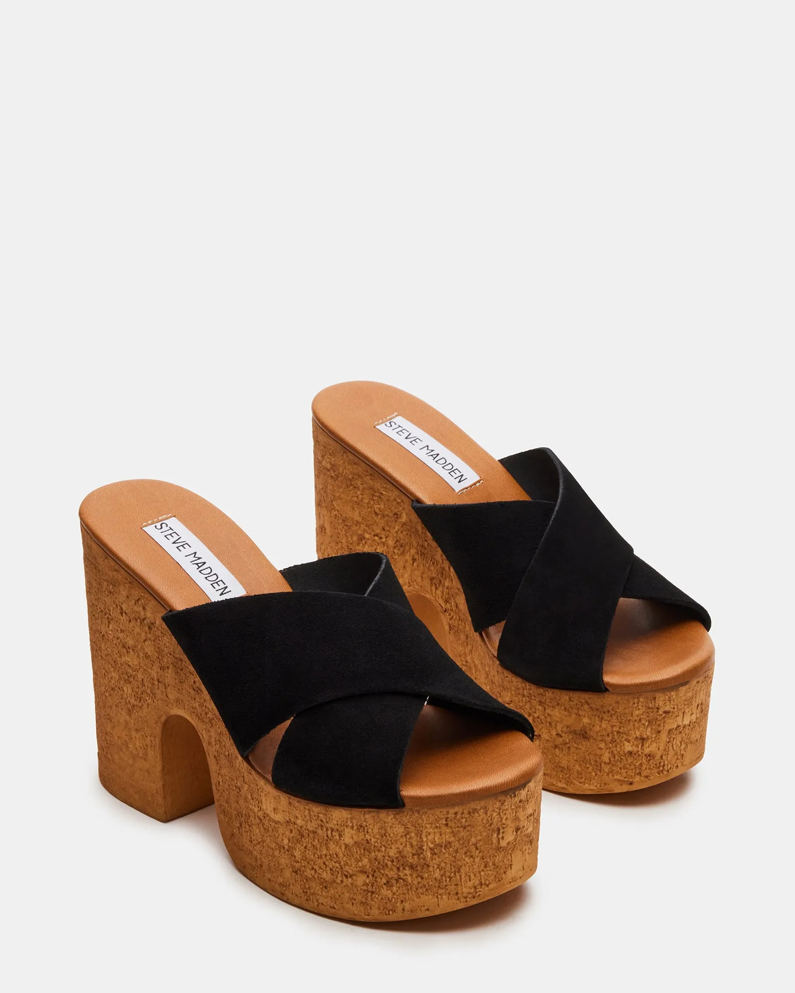 SAFFRON BLACK SUEDE sold by Steve Madden product image thumbnail 2