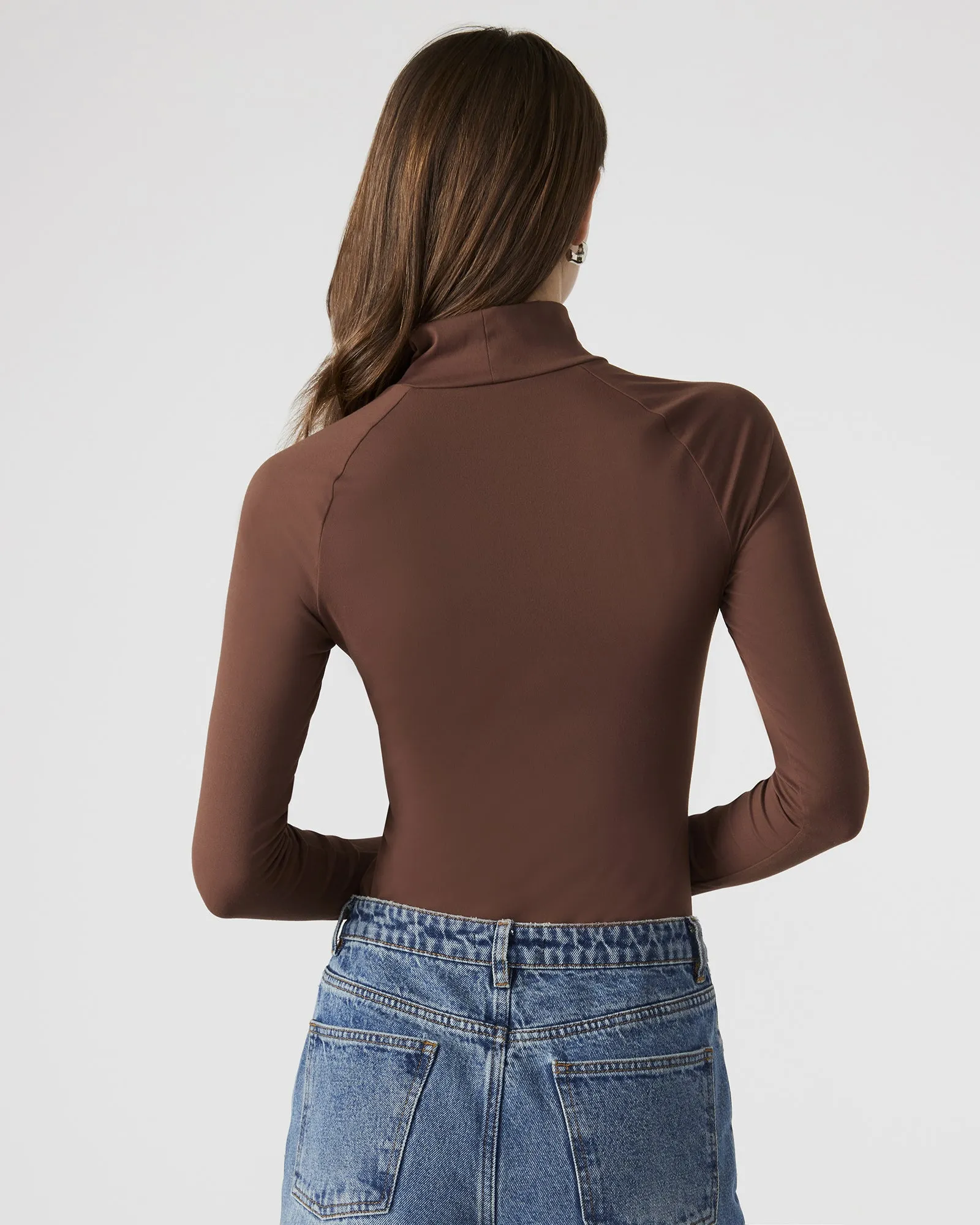 NELLE BODYSUIT BROWN sold by Steve Madden product image thumbnail 4