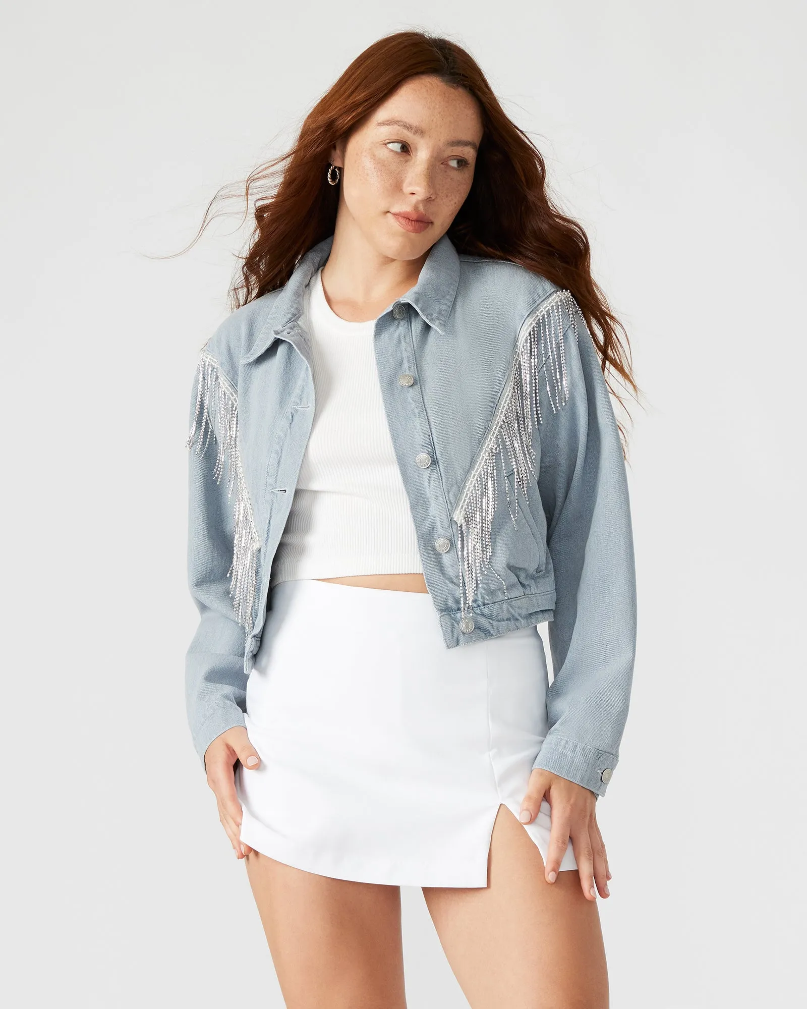 CANYON DENIM JACKET sold by Steve Madden