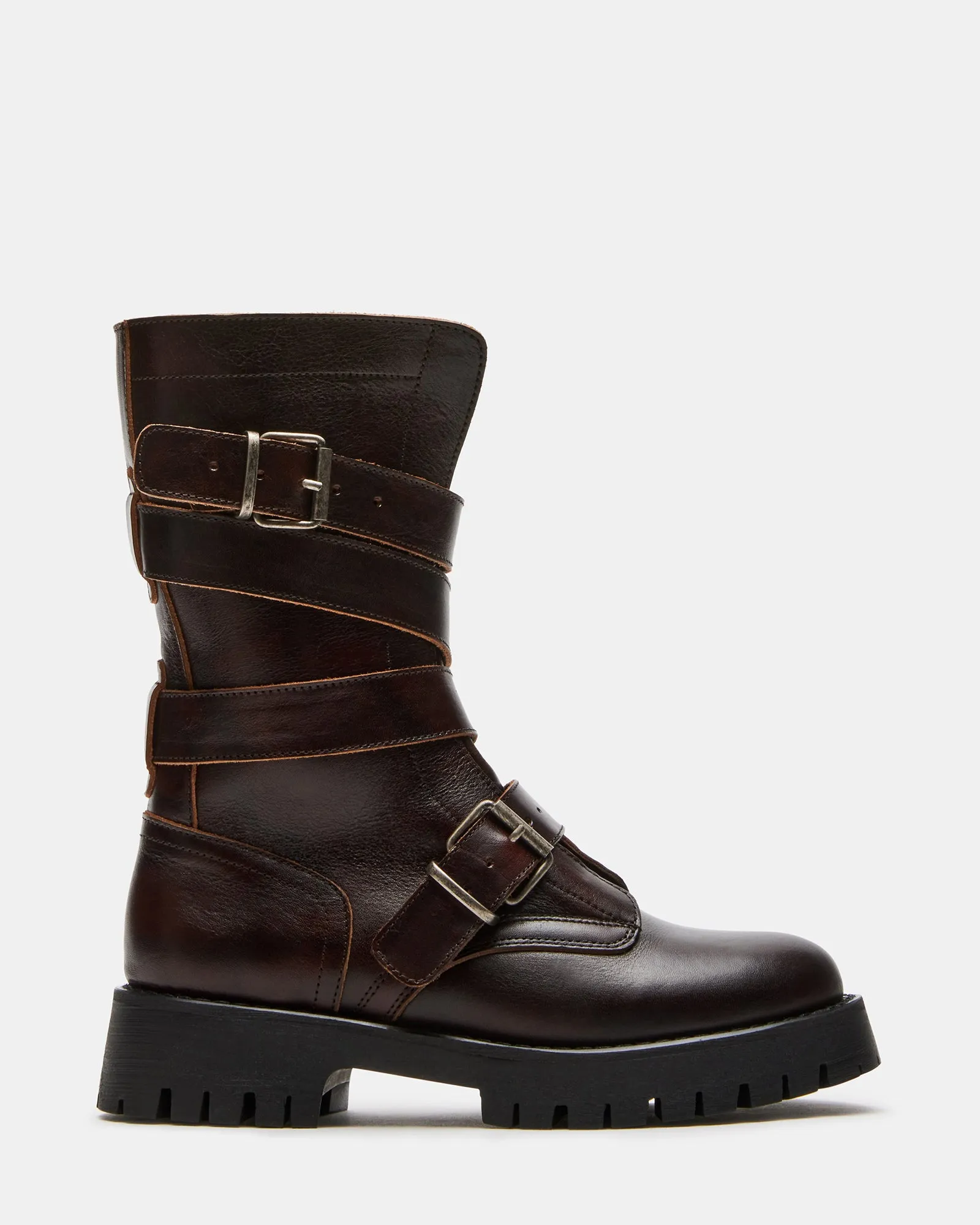 TRENTON BROWN LEATHER sold by Steve Madden