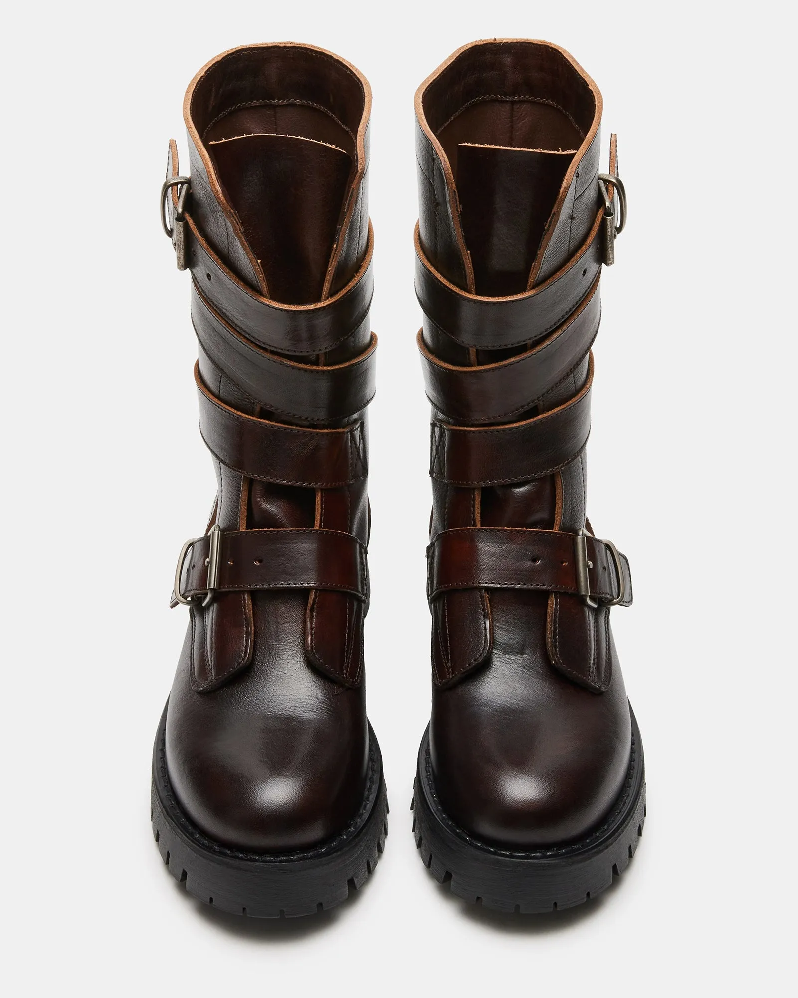 TRENTON BROWN LEATHER sold by Steve Madden product image thumbnail 5