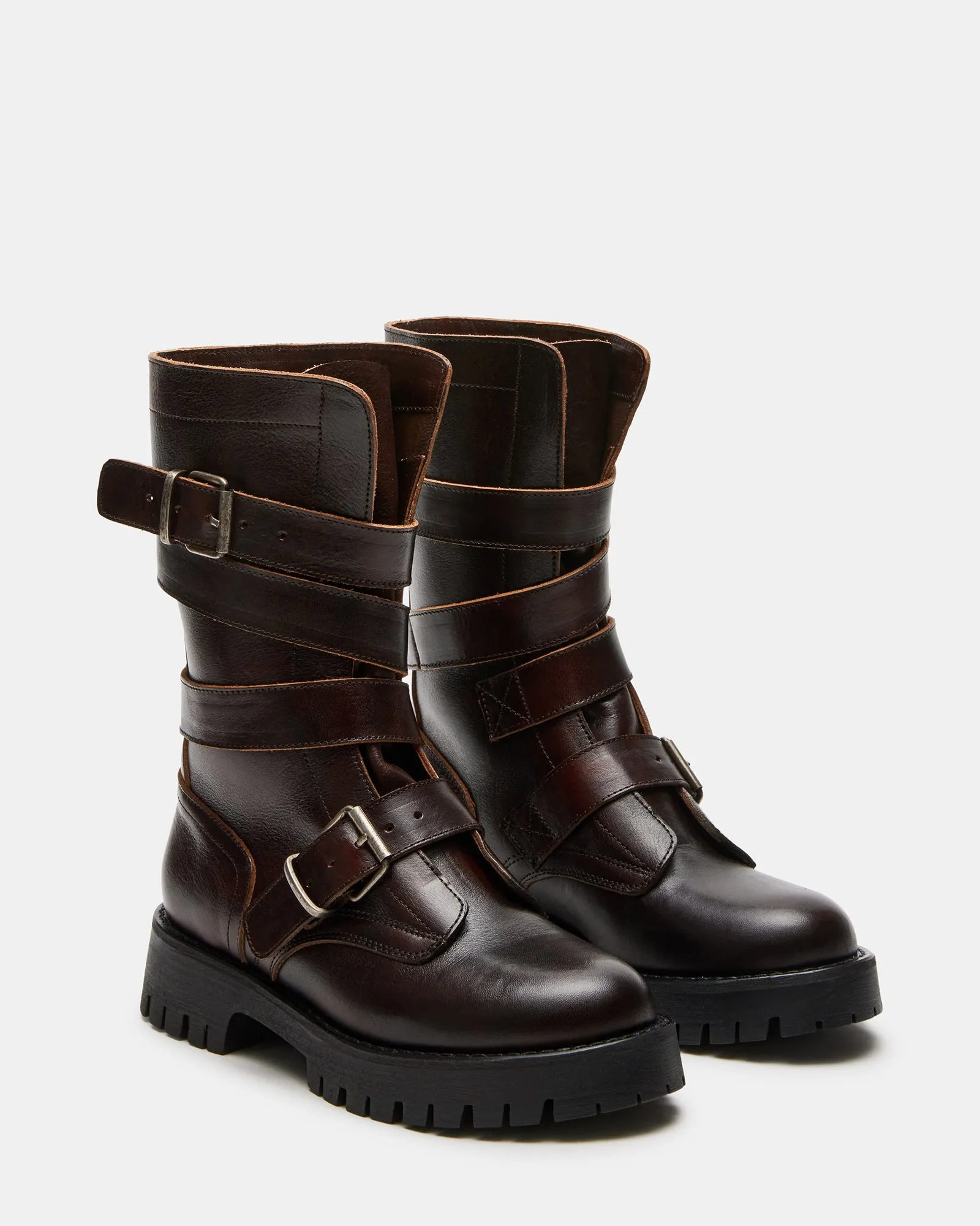 TRENTON BROWN LEATHER sold by Steve Madden product image thumbnail 3