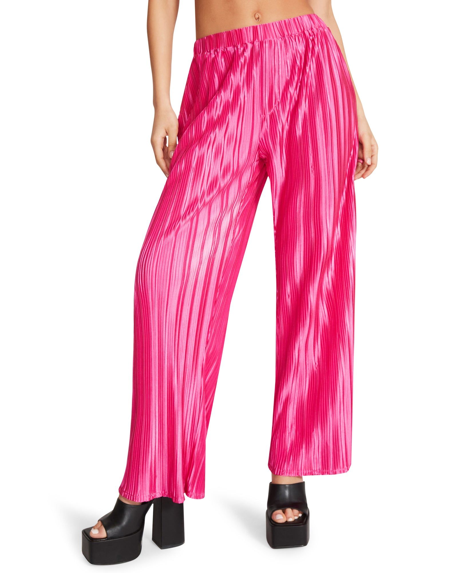PLISSE PANT SET PINK sold by Steve Madden product image thumbnail 4