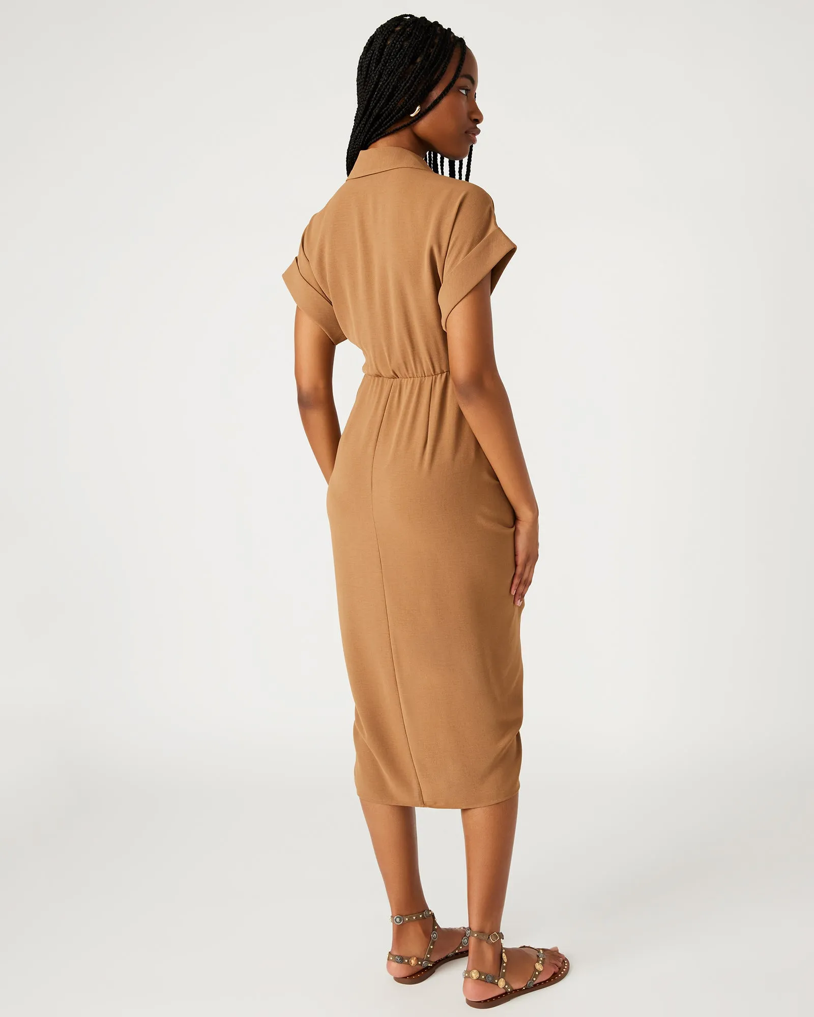 TORI KNIT DRESS BEIGE sold by Steve Madden product image thumbnail 4