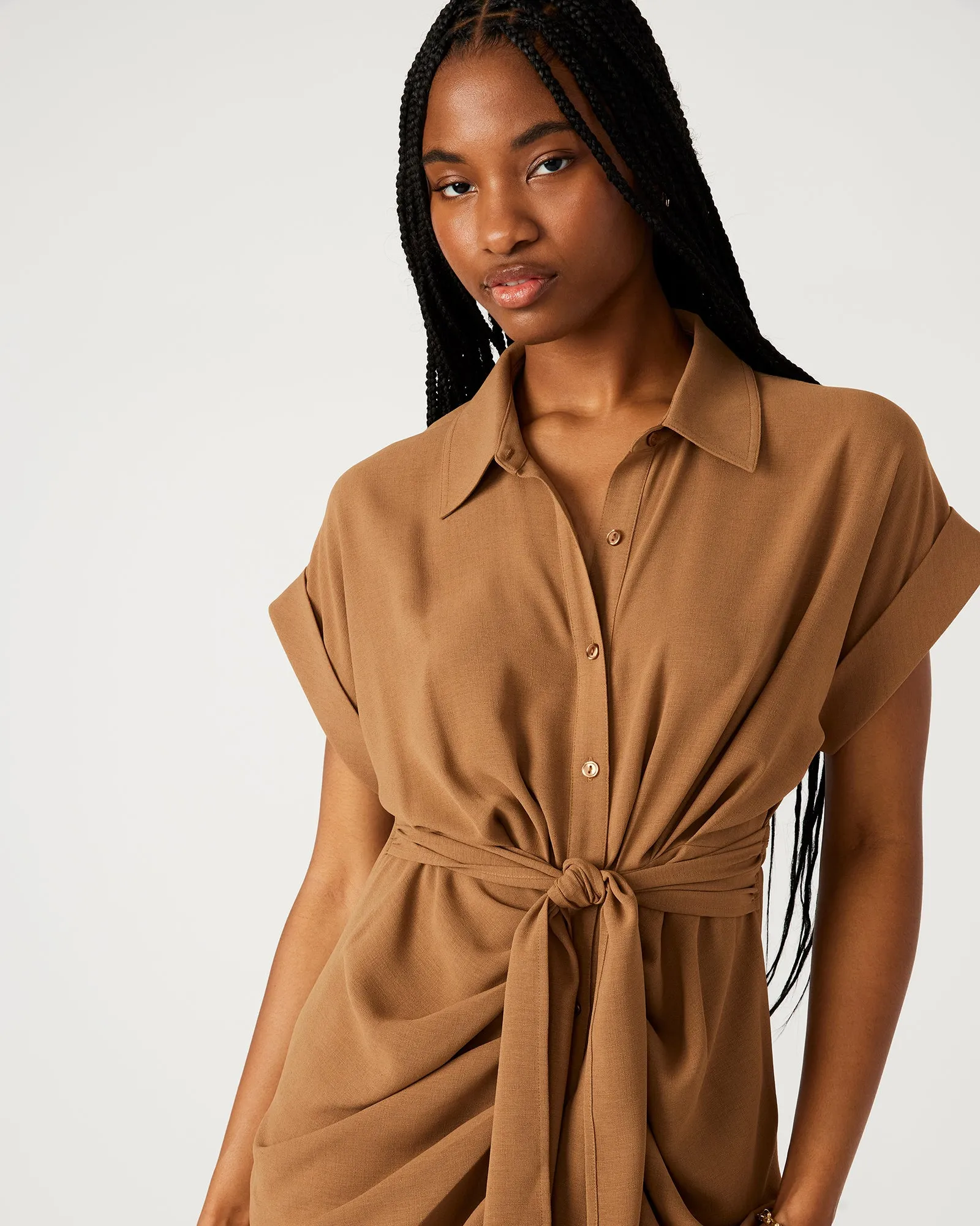 TORI KNIT DRESS BEIGE sold by Steve Madden product image thumbnail 5