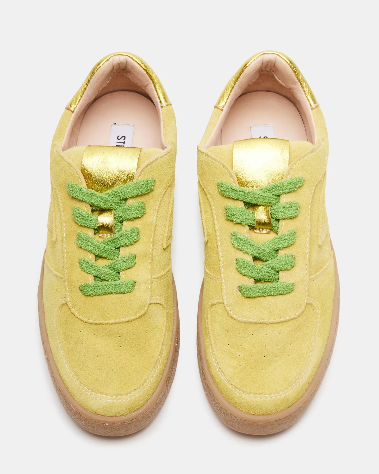 BRAYAN YELLOW SUEDE sold by Steve Madden product image thumbnail 4