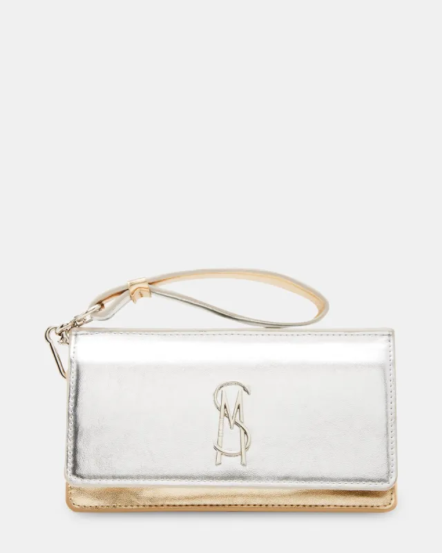 JEWELS WALLET GOLD MULTI sold by Steve Madden