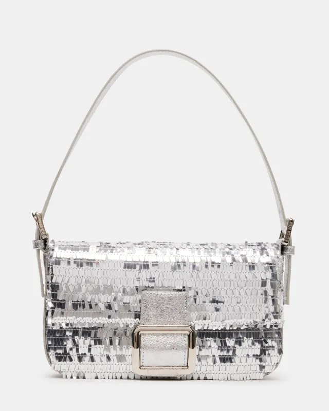 STEVETTE BAG SILVER sold by Steve Madden