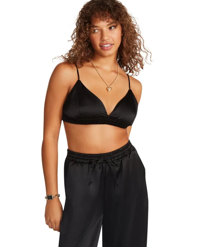 PEPPER BRA TOP BLACK sold by Steve Madden
