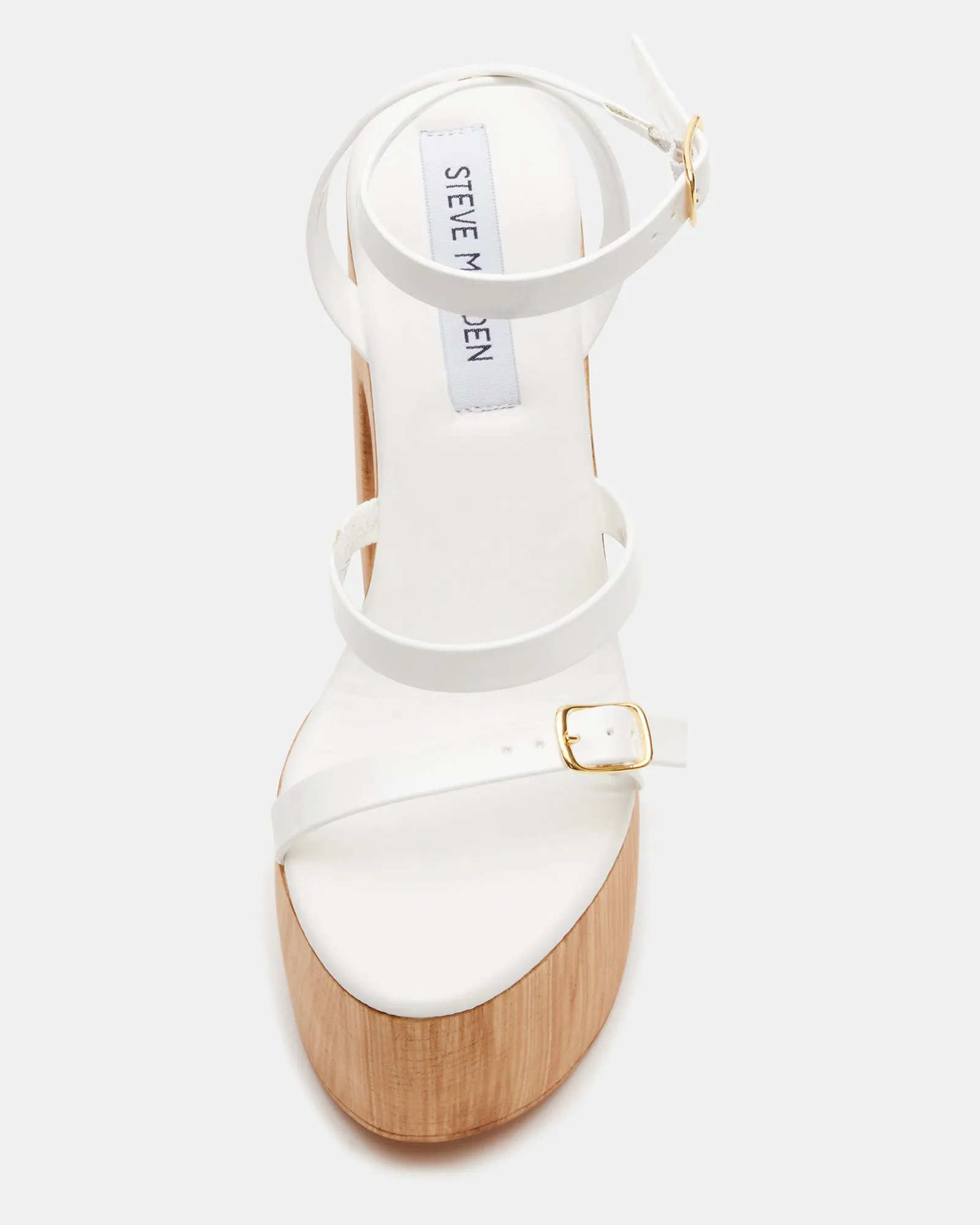 LILIA WHITE PATENT sold by Steve Madden product image thumbnail 4