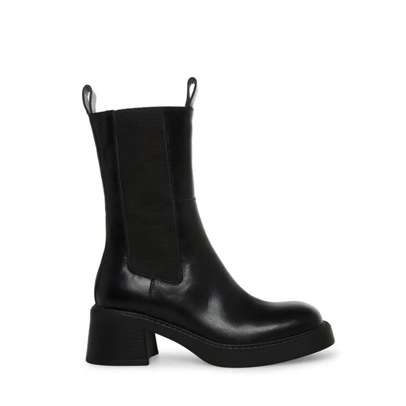 MAREN BLACK LEATHER - SM REBOOTED sold by Steve Madden