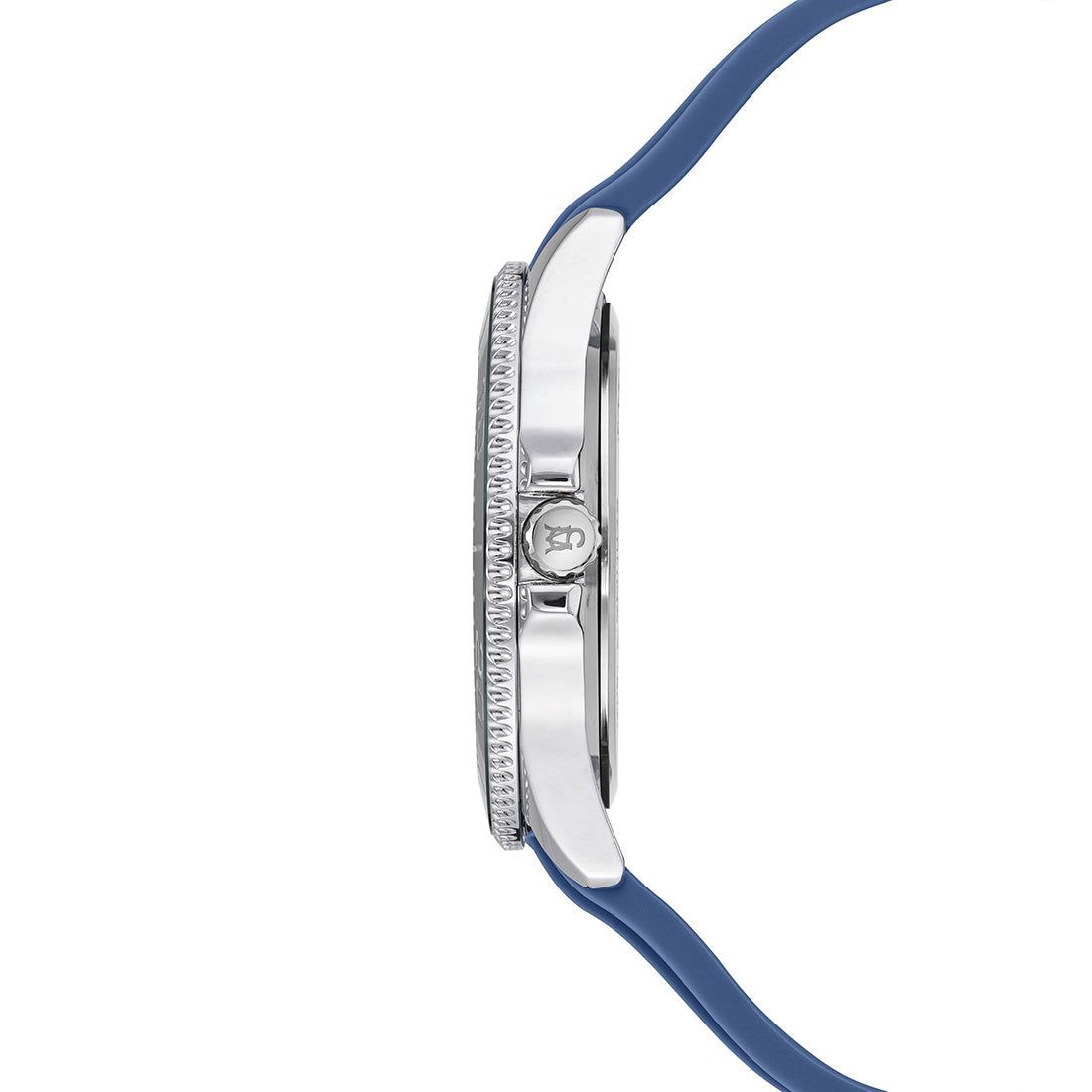 RUBBERIZED ENAMEL CASE WATCH BLUE sold by Steve Madden product image thumbnail 2