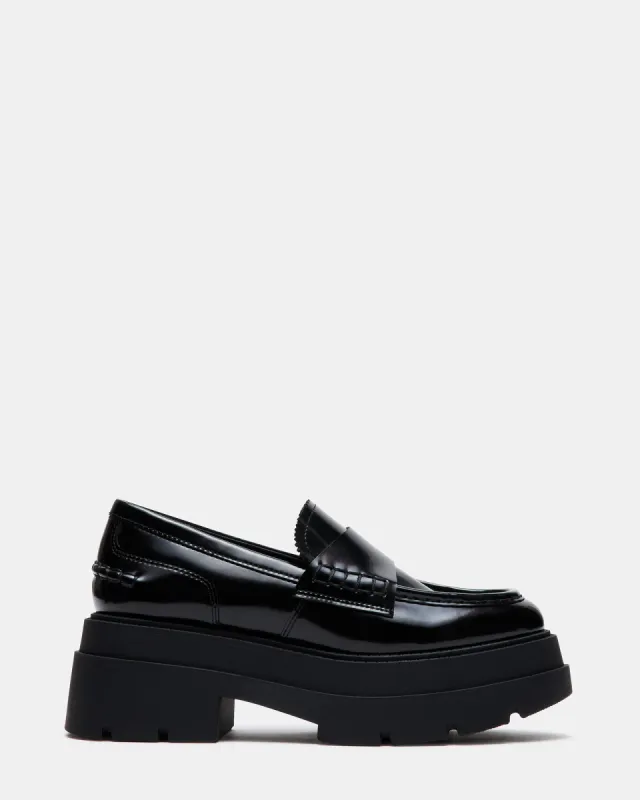 GAVEN BLACK LEATHER - SM REBOOTED sold by Steve Madden