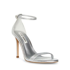 TECY SILVER LEATHER sold by Steve Madden