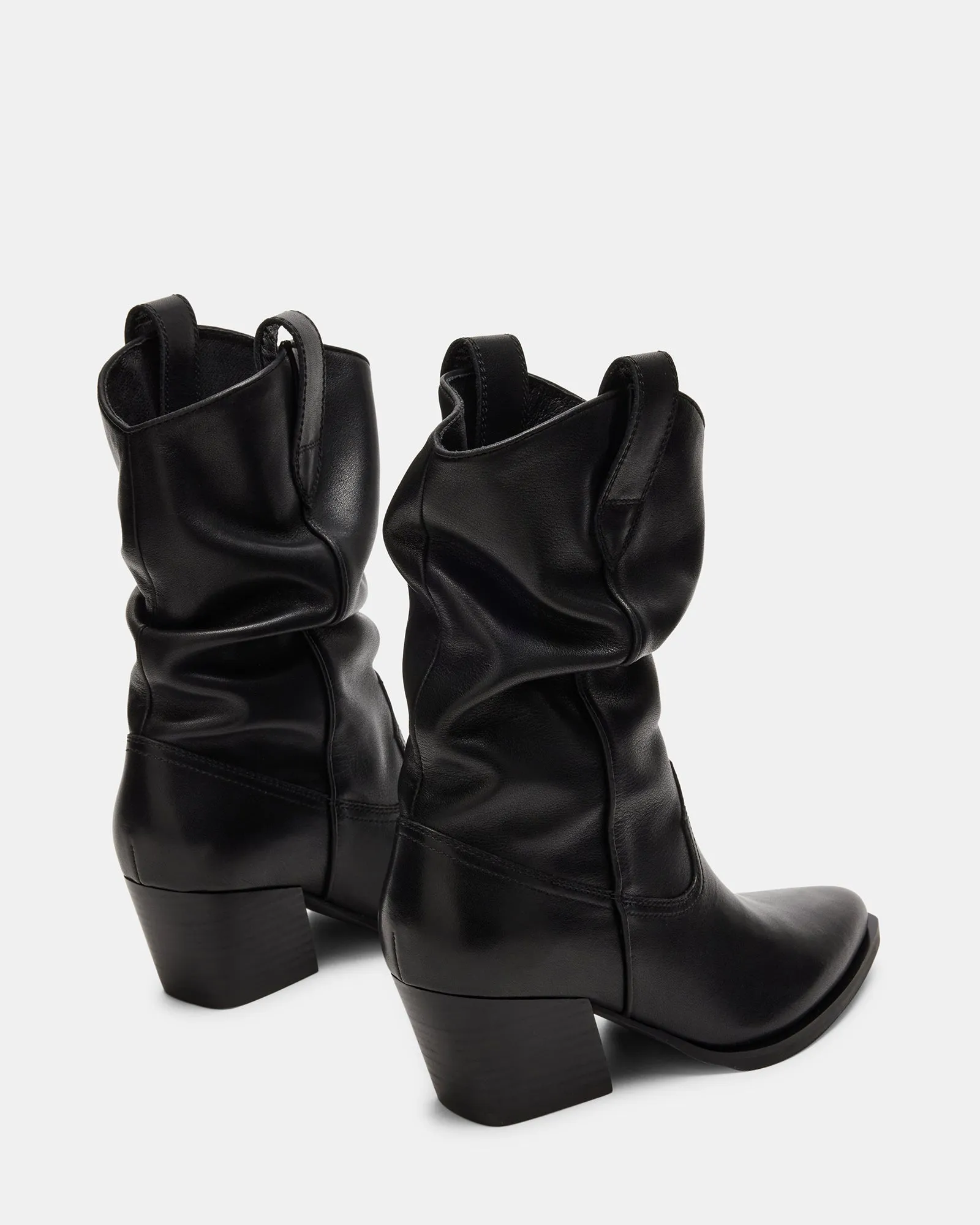 TAOS BLACK LEATHER sold by Steve Madden product image thumbnail 5