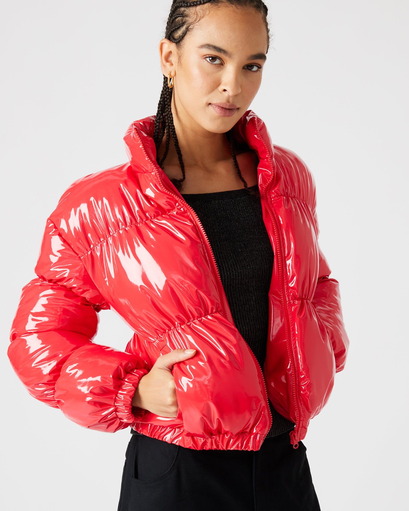 ELLY JACKET RED sold by Steve Madden product image thumbnail 2