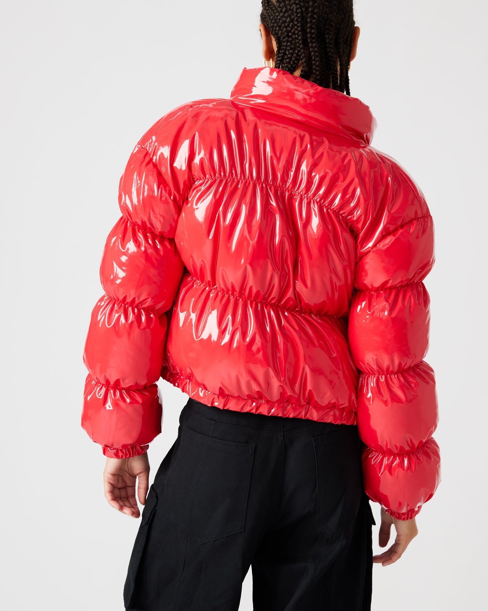 ELLY JACKET RED sold by Steve Madden product image thumbnail 3