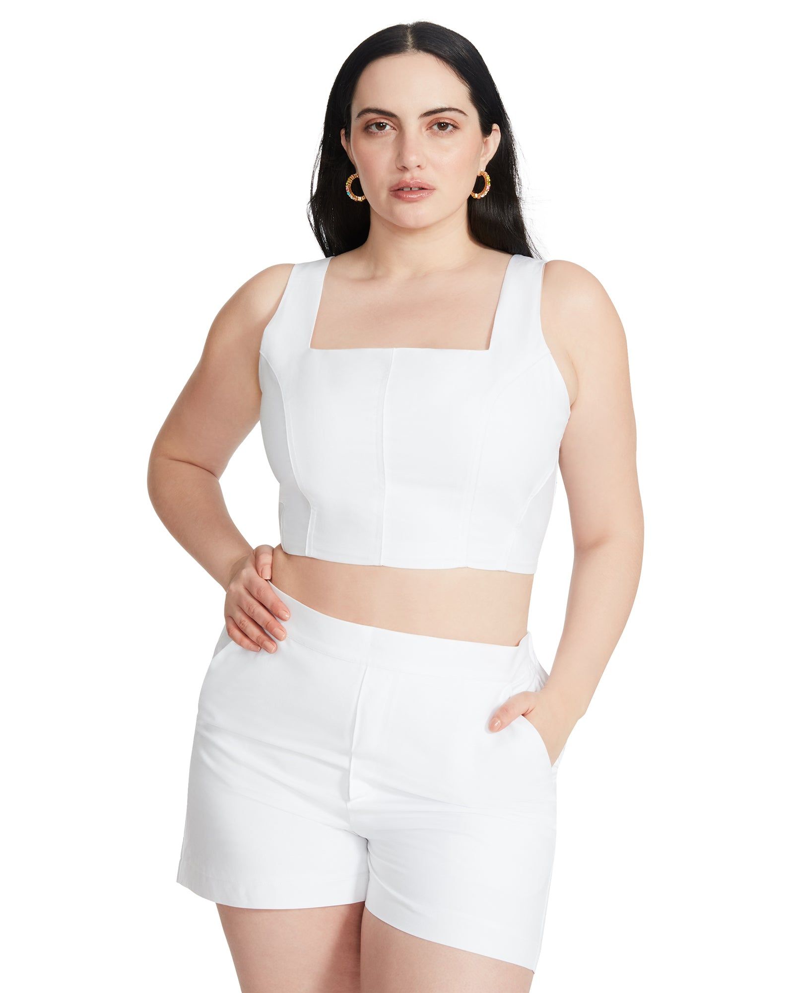 FEMME TOP WHITE sold by Steve Madden