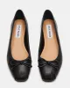 ANNALISE BLACK LEATHER sold by Steve Madden