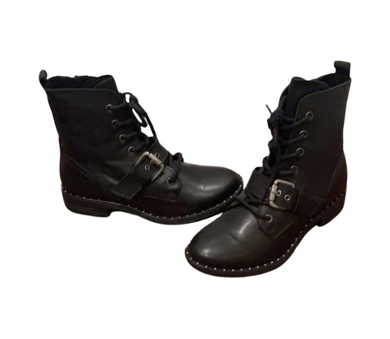 Pilar Combat Boots - SM REBOOTED sold by Steve Madden