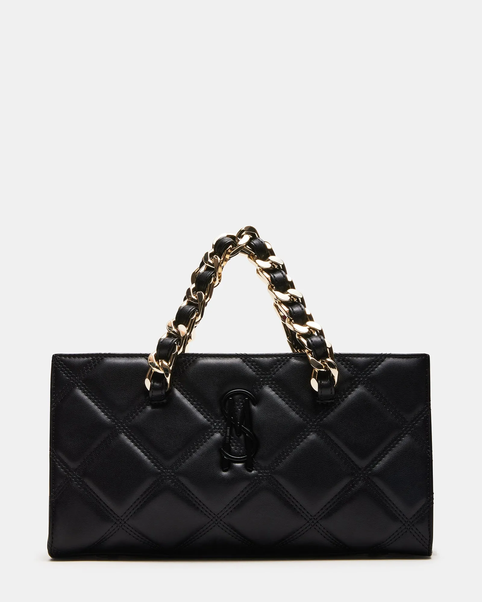 LIZAA BAG BLACK/GOLD sold by Steve Madden