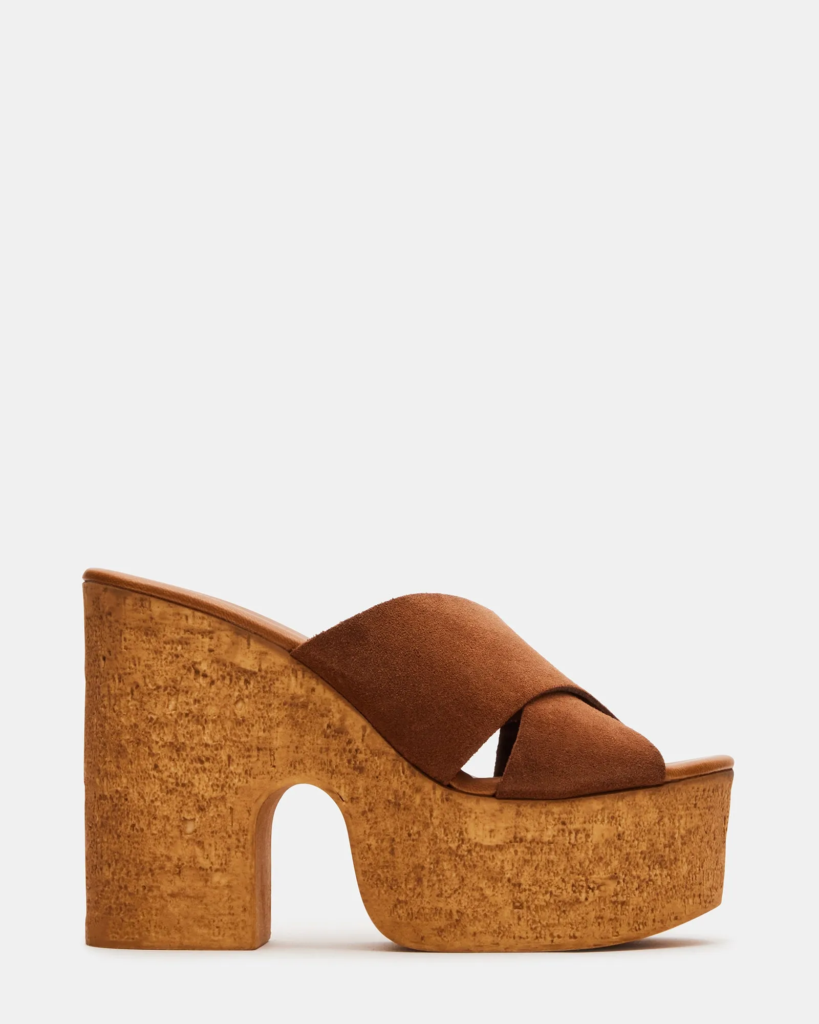 SAFFRON CHESTNUT SUEDE sold by Steve Madden
