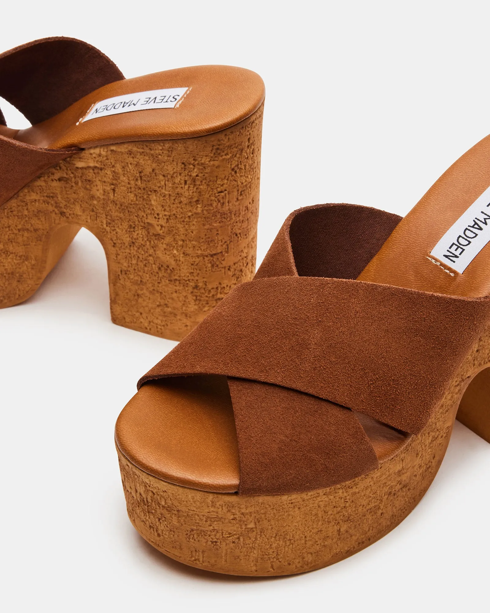SAFFRON CHESTNUT SUEDE sold by Steve Madden product image thumbnail 3