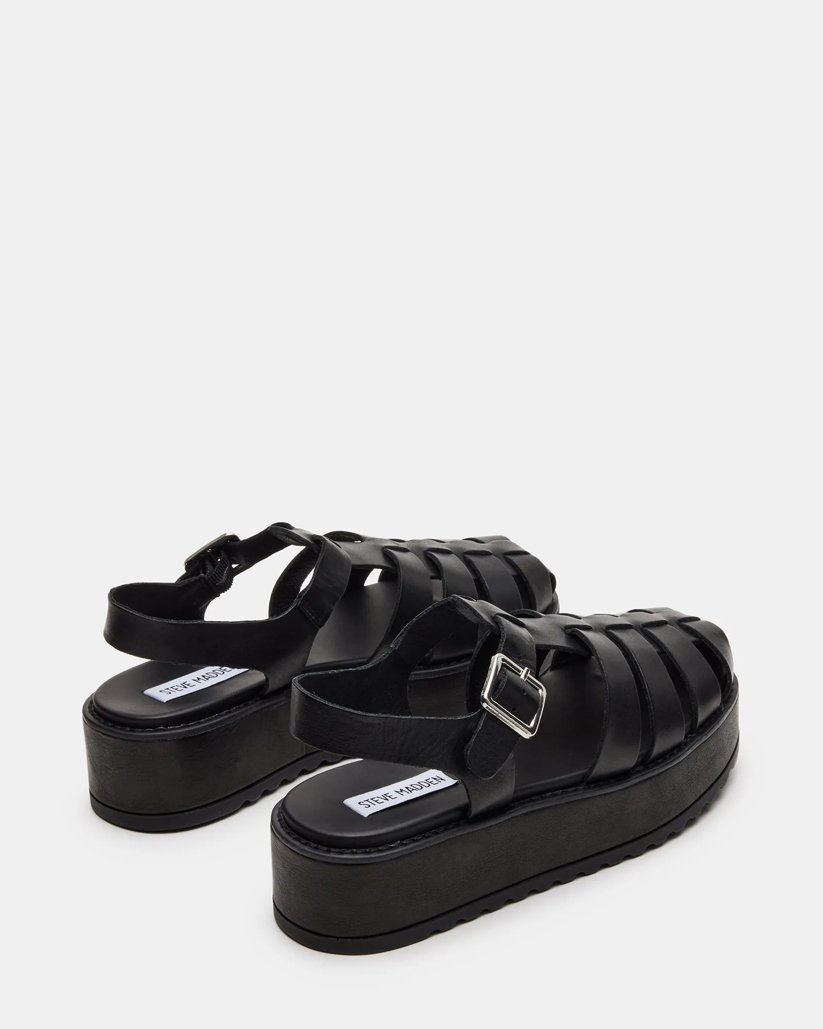 BENSON BLACK LEATHER sold by Steve Madden product image thumbnail 5