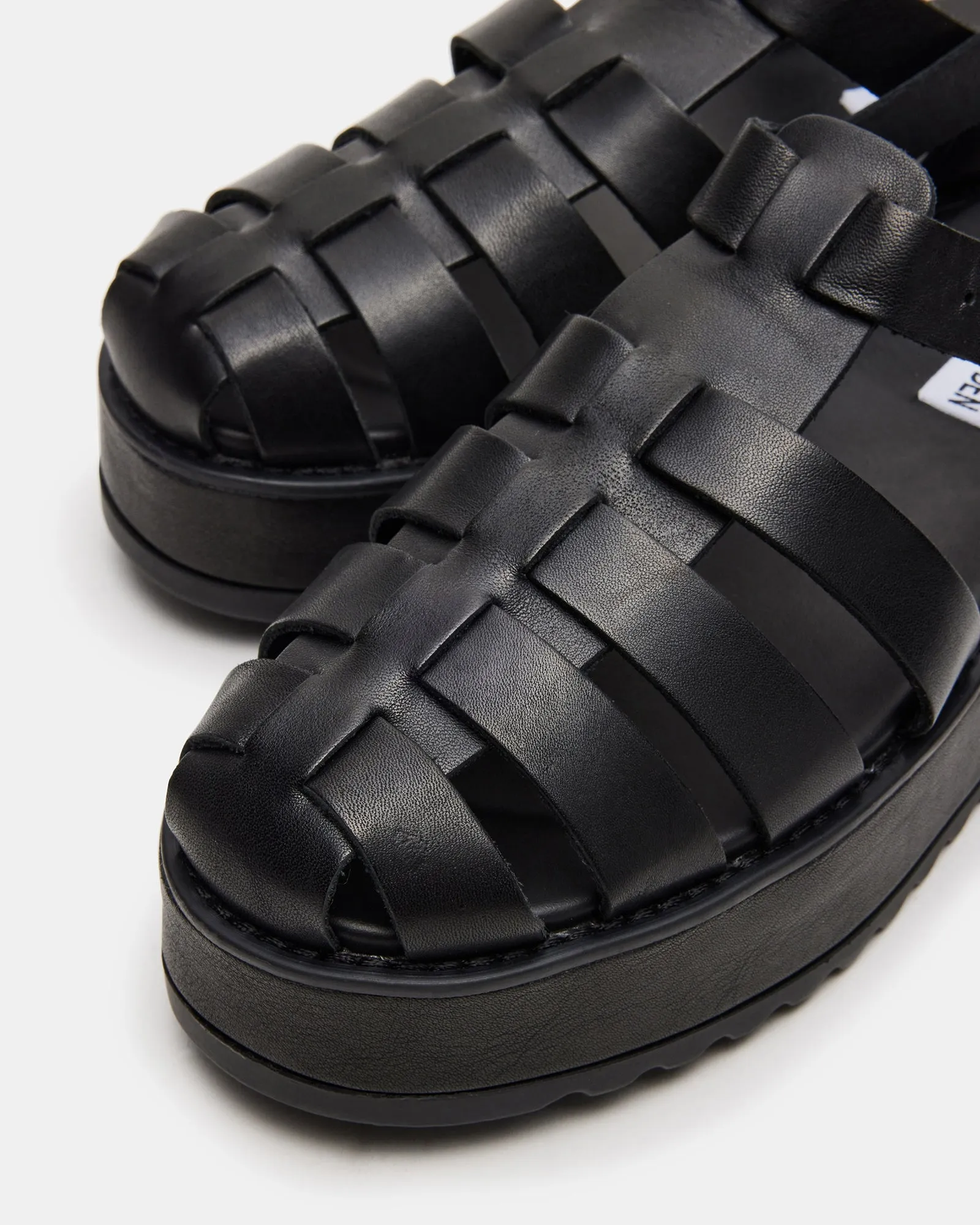 BENSON BLACK LEATHER sold by Steve Madden product image thumbnail 3