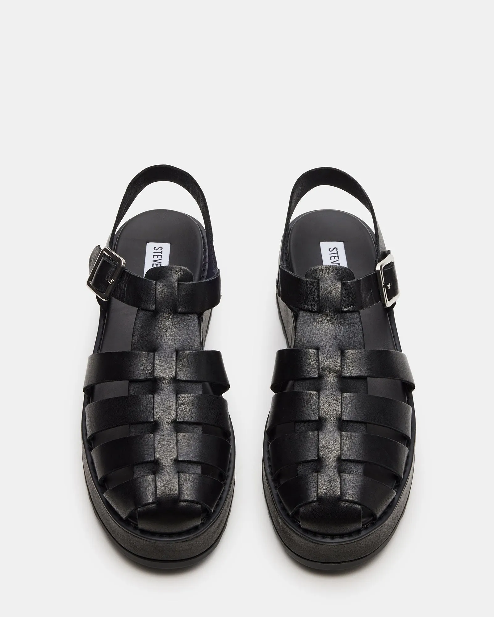 BENSON BLACK LEATHER sold by Steve Madden product image thumbnail 4