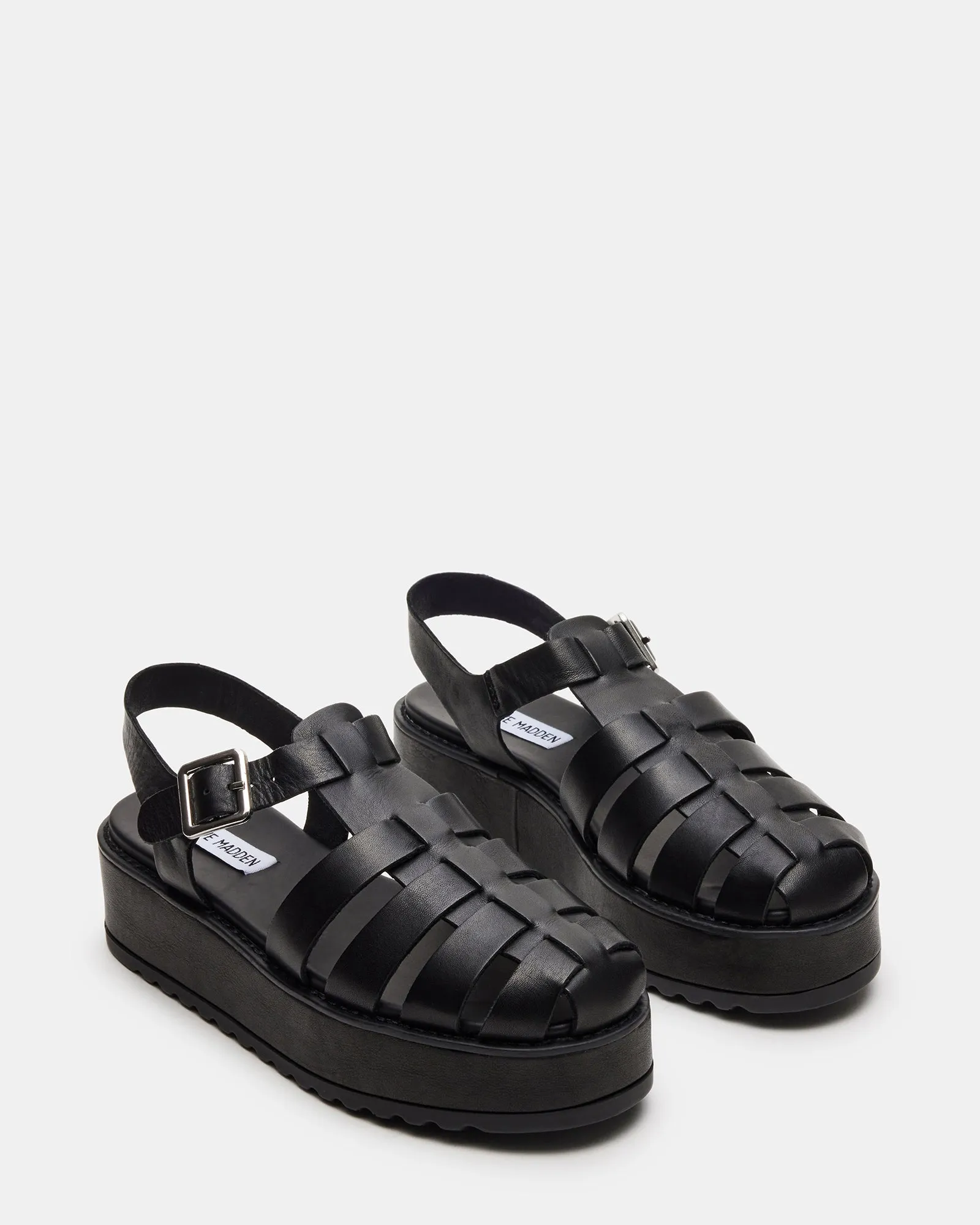 BENSON BLACK LEATHER sold by Steve Madden product image thumbnail 2