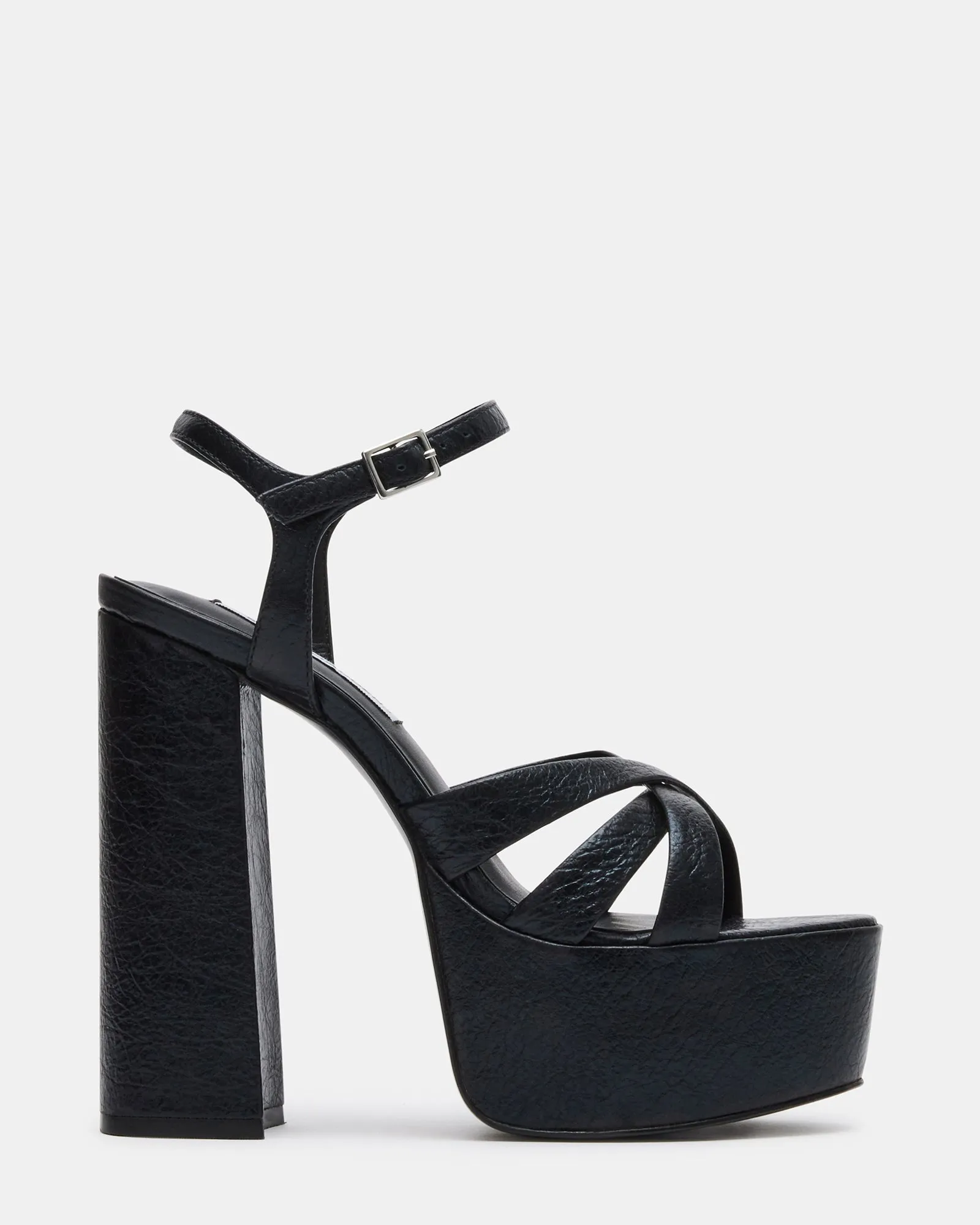 QUINLYN BLACK LEATHER sold by Steve Madden