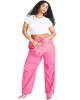 PIA PARACHUTE PANT PINK - SM REBOOTED sold by Steve Madden
