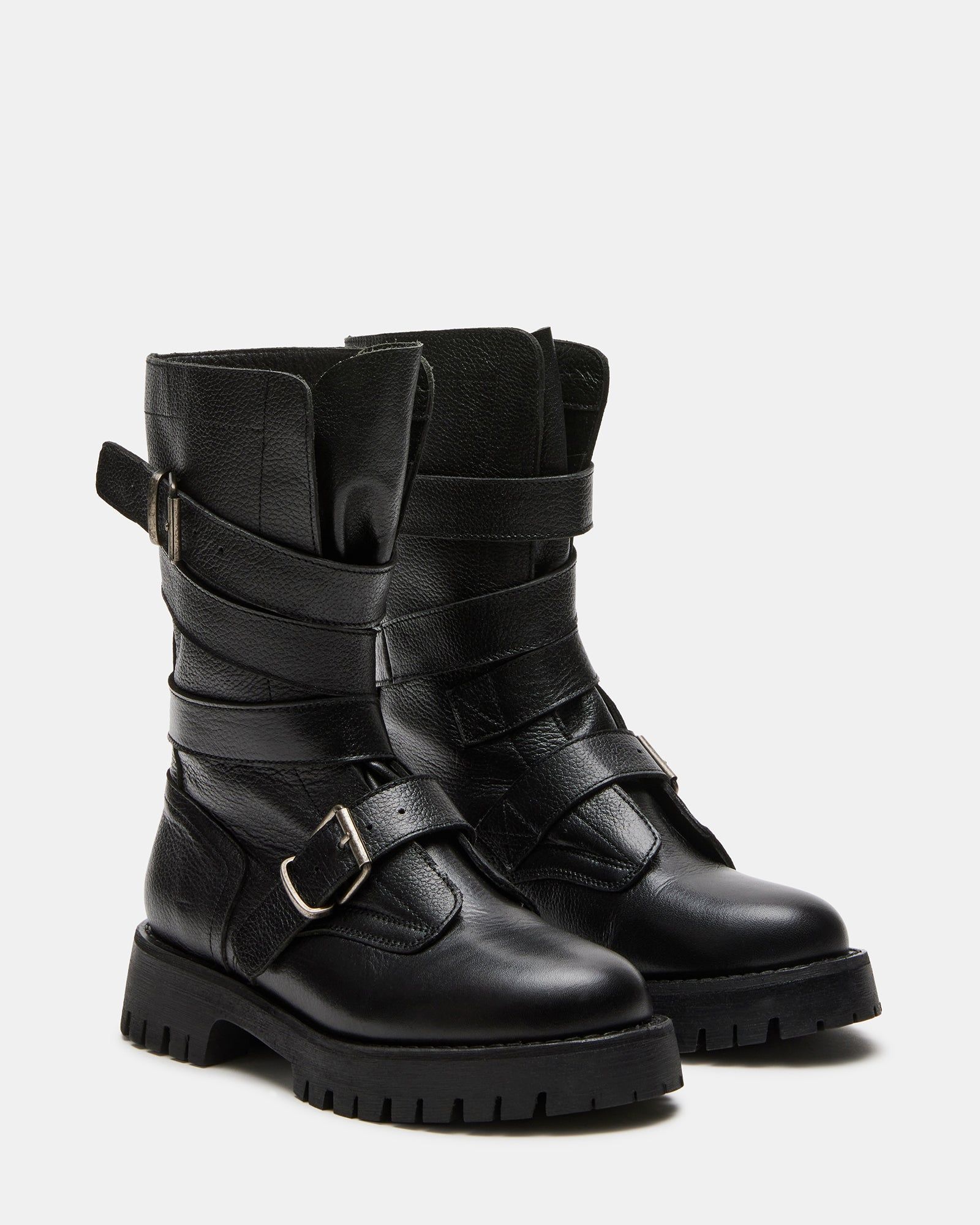 TRENTON BLACK LEATHER - SM REBOOTED sold by Steve Madden product image thumbnail 3