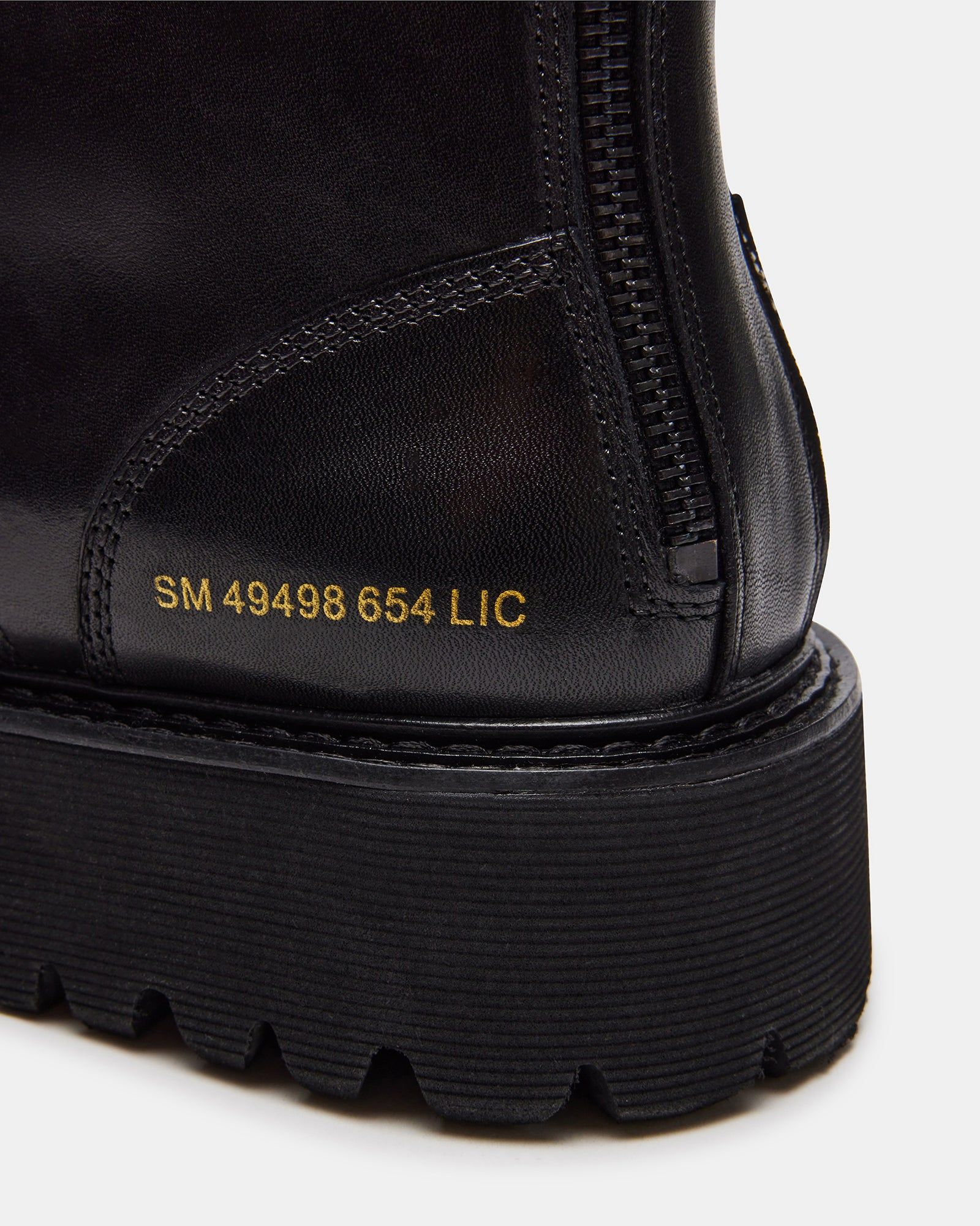 FINTAN BLACK LEATHER sold by Steve Madden product image thumbnail 3