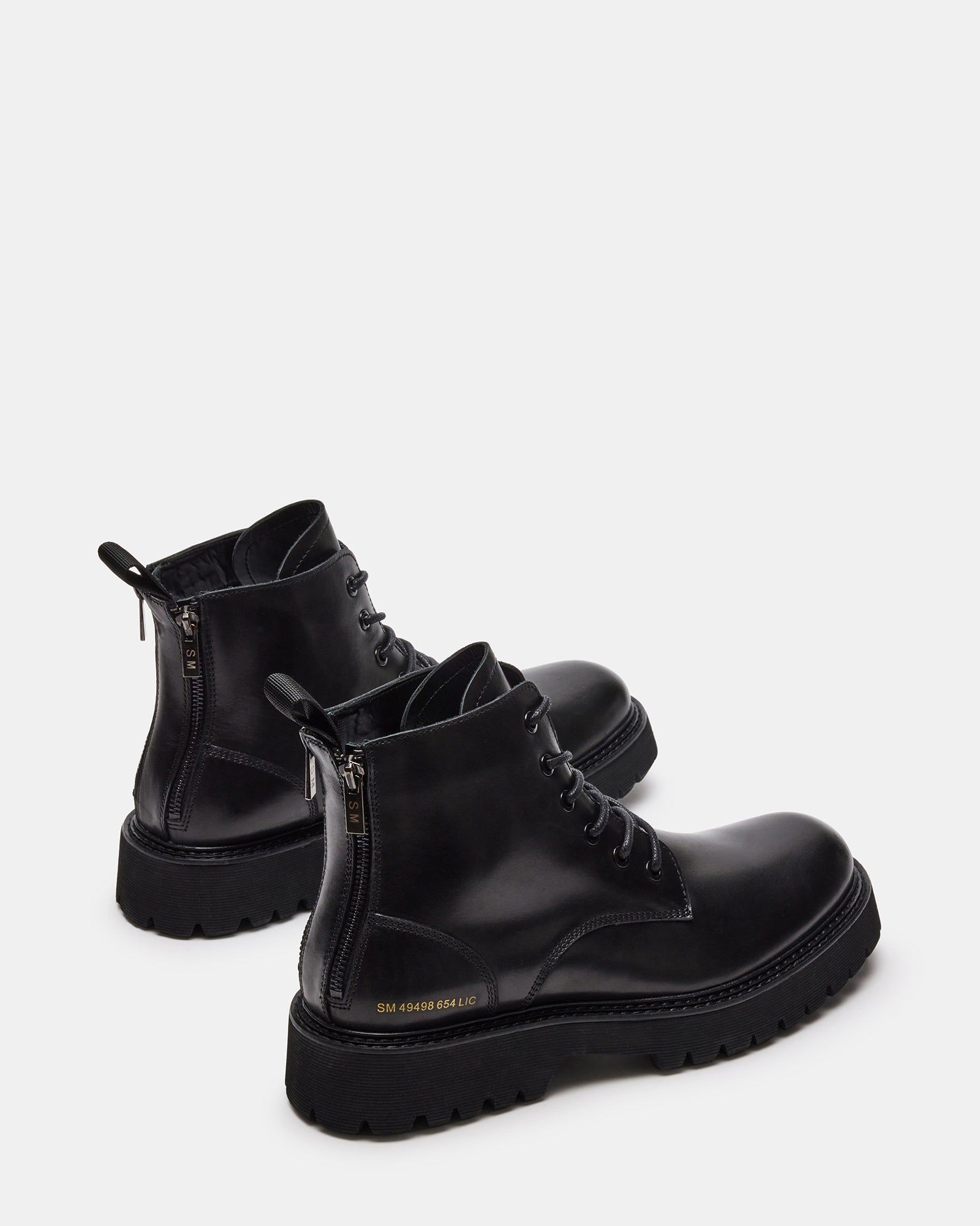 FINTAN BLACK LEATHER sold by Steve Madden product image thumbnail 5