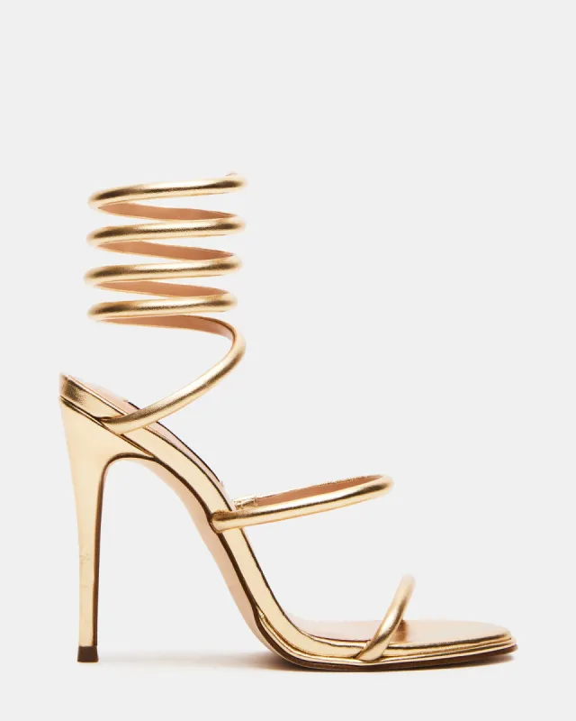 EXOTICA GOLD LEATHER sold by Steve Madden