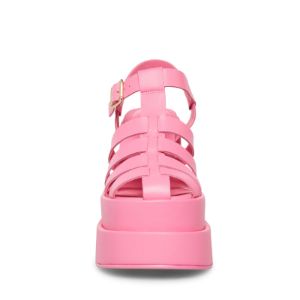 CARLITA PINK LEATHER - SM REBOOTED sold by Steve Madden