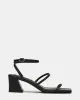 ASHLYNN BLACK LEATHER sold by Steve Madden